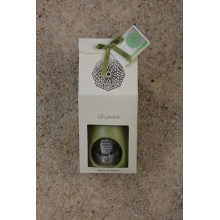 Kit brule parfum en grés émaillé vert + extrait de parfum Jasmin 10ml