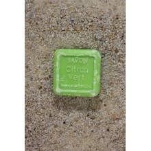 Savon carré citron vert 100 gr