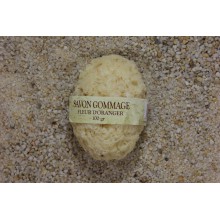 savon gommage fleur d'oranger