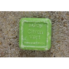 Savon carré citron vert 100 gr