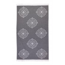 Fouta Pestemal Medallion Noir