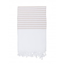 Fouta Pestemal White Imbat beige