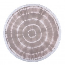 Fouta ronde Swirl Latte