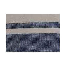 Fouta plate bicolore Beige et bleu jean 1x2m EXCLUSIVITE 1001 FOUTA