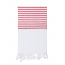 Fouta Pestemal White Imbat Grise