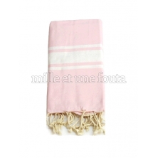 Fouta rose "Tutu" (100*200 cm)